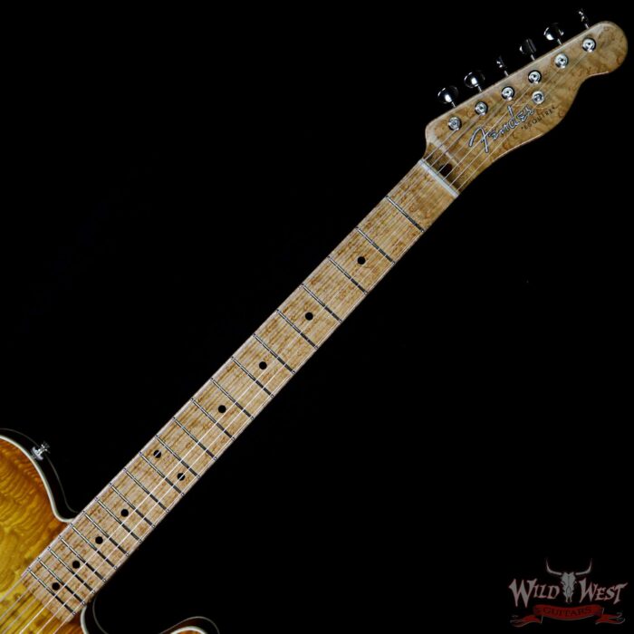 2020 NAMM Fender Custom Shop Prestige Dale Wilson Masterbuilt 1-Piece Tamo Ash Esquire NOS Honey Burst One of A Kind - Image 7