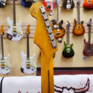 Fender Custom Shop Greg Fessler Masterbuilt 1955 Stratocaster Hardtail H/W Pickups Relic 2 Tone Sunburst 6.70 LBS - Image 11