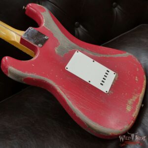 Fender Custom Shop Greg Fessler Masterbuilt 1959 Stratocaster Heavy Relic Josefina Hand-wound Pickups Fiesta Red - Image 12