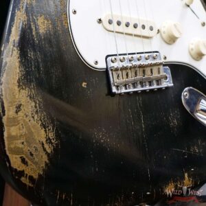 Fender Custom Shop Greg Fessler Maserbuilt 1964 Stratocaster Relic Rosewood Fingerboard Black - Image 11