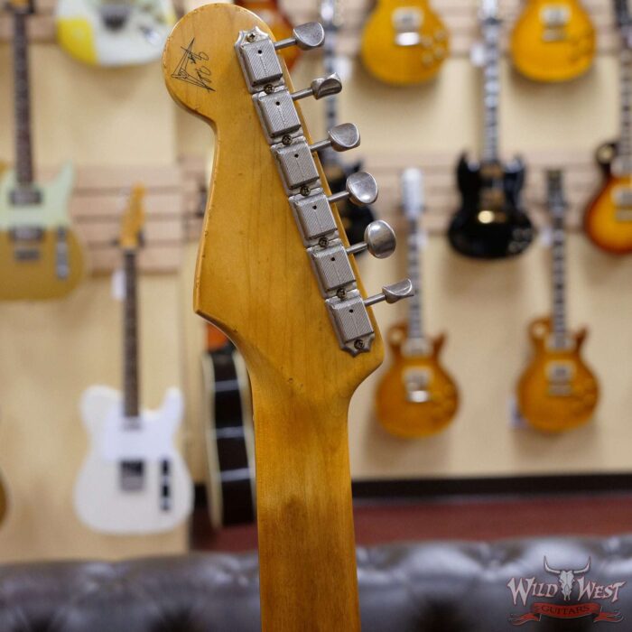 Fender Custom Shop Greg Fessler Maserbuilt 1964 Stratocaster Relic Rosewood Fingerboard Black - Image 6