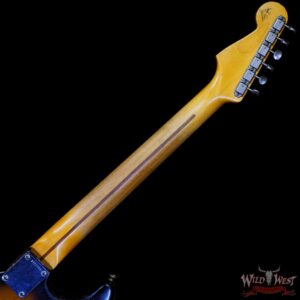 Fender Custom Shop Greg Fessler Masterbuilt 1955 Stratocaster Hardtail H/W Pickups Heavy Relic 2 Tone Sunburst 6.55 LBS - Image 5