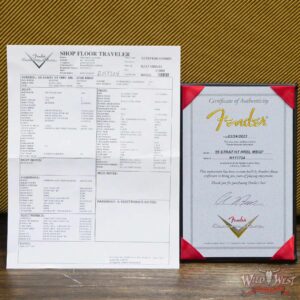 Fender Custom Shop Greg Fessler Masterbuilt 1955 Stratocaster Hardtail H/W Pickups Heavy Relic 2 Tone Sunburst 6.55 LBS - Image 15