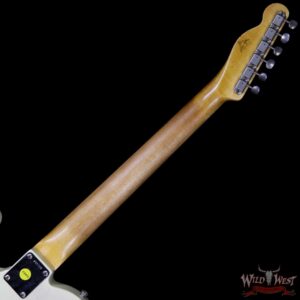 2018 NAMM Fender Custom Shop Masterbuilt Greg Fessler 1963 Telecaster Relic with Blue Stripes Vintage White - Image 10