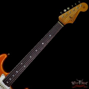 Fender Custom Shop Greg Fessler Masterbuilt 1965 Roasted Stratocaster Josefina H/W Pickups Heavy Relic Candy Tangerine - Image 4