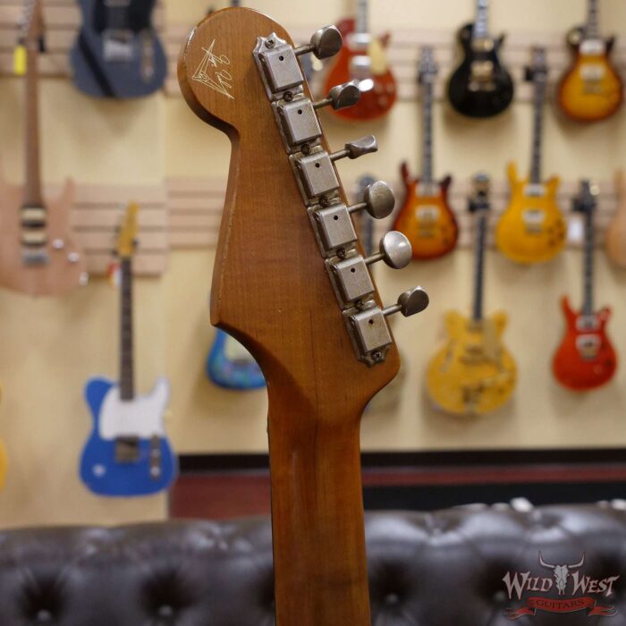 Fender Custom Shop Greg Fessler Masterbuilt 1965 Roasted Stratocaster Josefina H/W Pickups Heavy Relic Candy Tangerine - Image 11
