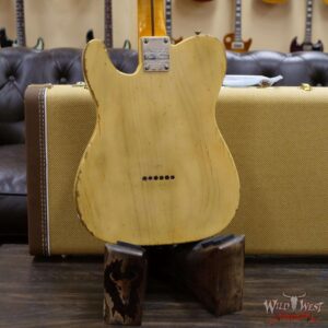 Fender Custom Shop Limited Edition Greg Fessler Masterbuilt 70th Anniversary Broadcaster (Telecaster) Relic Nocaster Blonde - Image 12