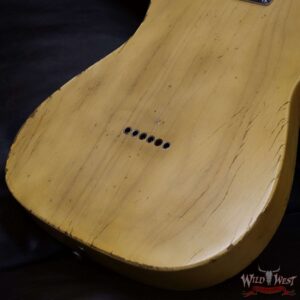 Fender Custom Shop Limited Edition Greg Fessler Masterbuilt 70th Anniversary Broadcaster (Telecaster) Relic Nocaster Blonde - Image 13