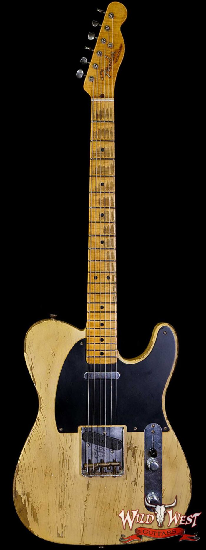 Fender Custom Shop Limited Edition Greg Fessler Masterbuilt 70th Anniversary Broadcaster (Telecaster) Relic Nocaster Blonde - Image 1