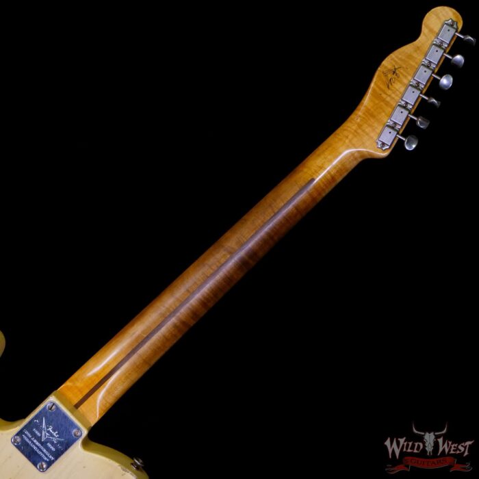 Fender Custom Shop Limited Edition Greg Fessler Masterbuilt 70th Anniversary Broadcaster (Telecaster) Relic Nocaster Blonde - Image 5