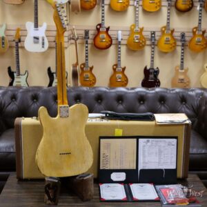 Fender Custom Shop Limited Edition Greg Fessler Masterbuilt 70th Anniversary Broadcaster (Telecaster) Relic Nocaster Blonde - Image 10
