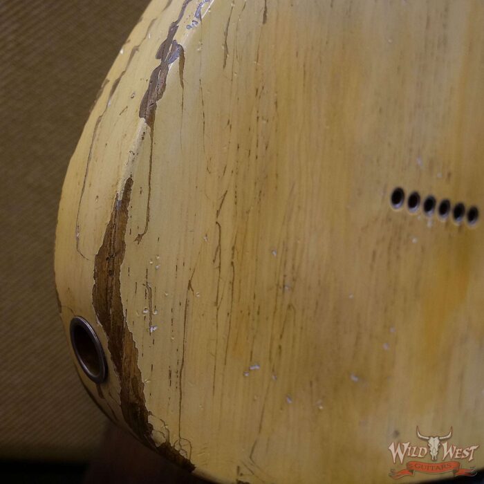 Fender Custom Shop Limited Edition Greg Fessler Masterbuilt 70th Anniversary Broadcaster (Telecaster) Relic Nocaster Blonde - Image 14