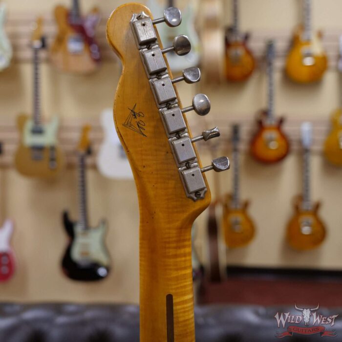 Fender Custom Shop Limited Edition Greg Fessler Masterbuilt 70th Anniversary Broadcaster (Telecaster) Relic Nocaster Blonde - Image 11