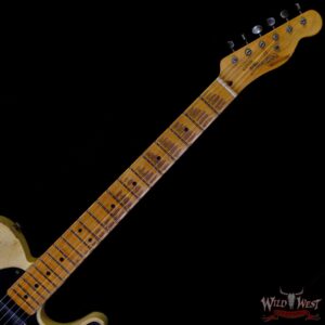 Fender Custom Shop Limited Edition Greg Fessler Masterbuilt 70th Anniversary Broadcaster (Telecaster) Relic Nocaster Blonde - Image 4
