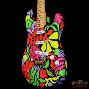 Fender Custom Shop Greg Fessler Masterbuilt Blacklight 68 Stratocaster Flame Maple Neck Artwork Hand Painted by Madison Roy 7.95 LBS - Image 2