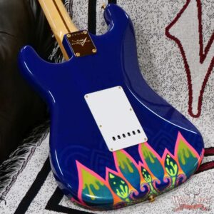 Fender Custom Shop Greg Fessler Masterbuilt Blacklight 68 Stratocaster Artwork Hand Painted by Madison Roy 7.60 LBS - Image 14