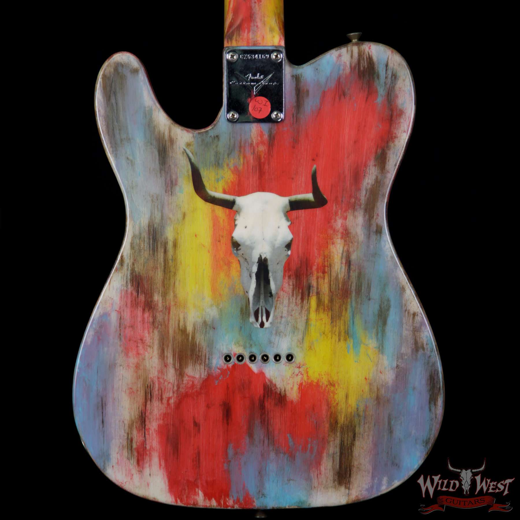 fendercs-mbgf-goldenhillstele-cz534169-bb__wwg.jpg 2018 NAMM Fender Masterbuilt Greg Fessler Golden Hills Telecaster Closet Classic Dave Newman Collage Art Work - Image 6