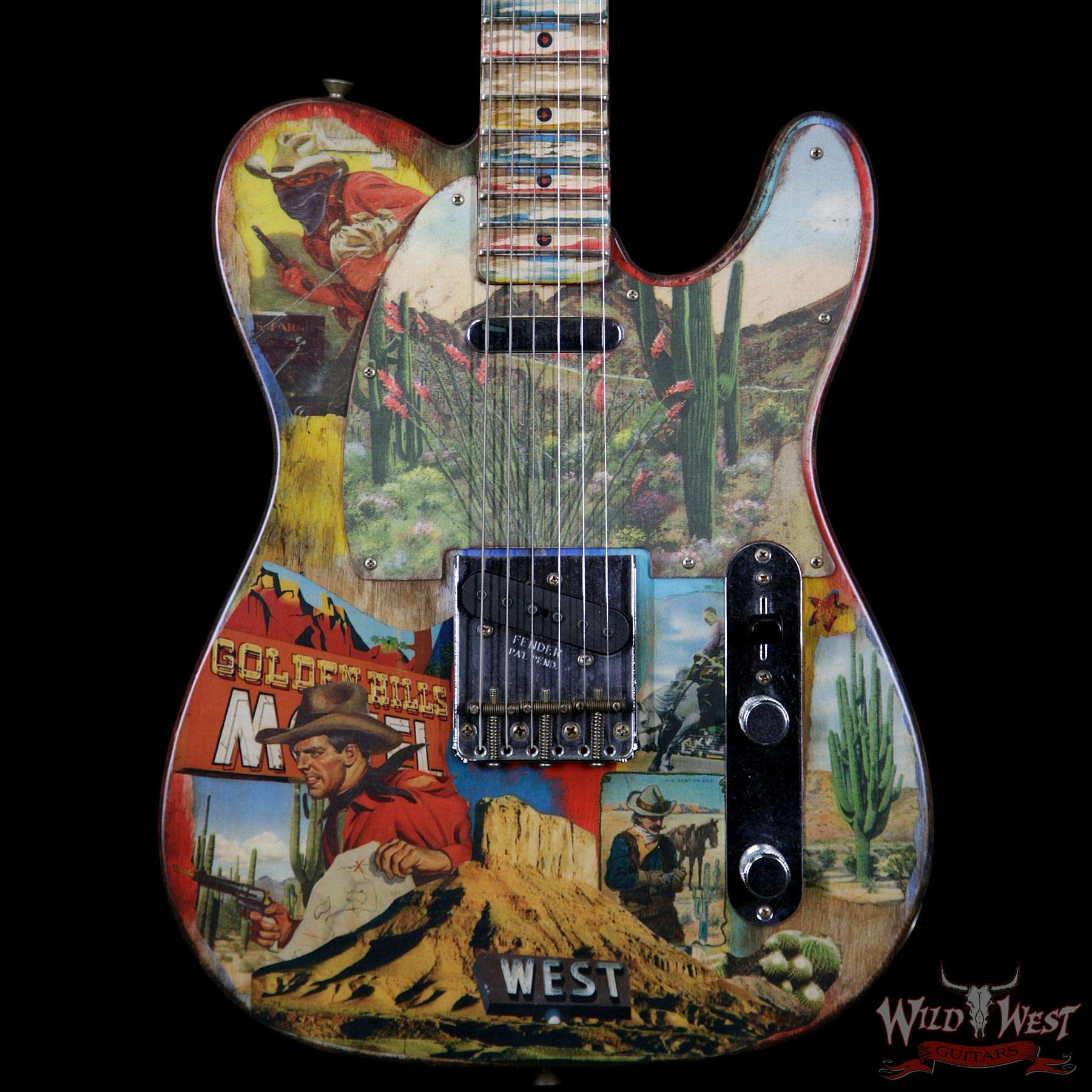 fendercs-mbgf-goldenhillstele-cz534169-bf__wwg.jpg 2018 NAMM Fender Masterbuilt Greg Fessler Golden Hills Telecaster Closet Classic Dave Newman Collage Art Work - Image 3