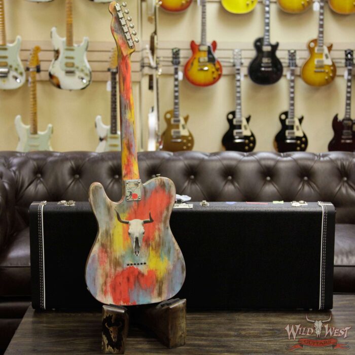 2018 NAMM Fender Masterbuilt Greg Fessler Golden Hills Telecaster Closet Classic Dave Newman Collage Art Work - Image 13