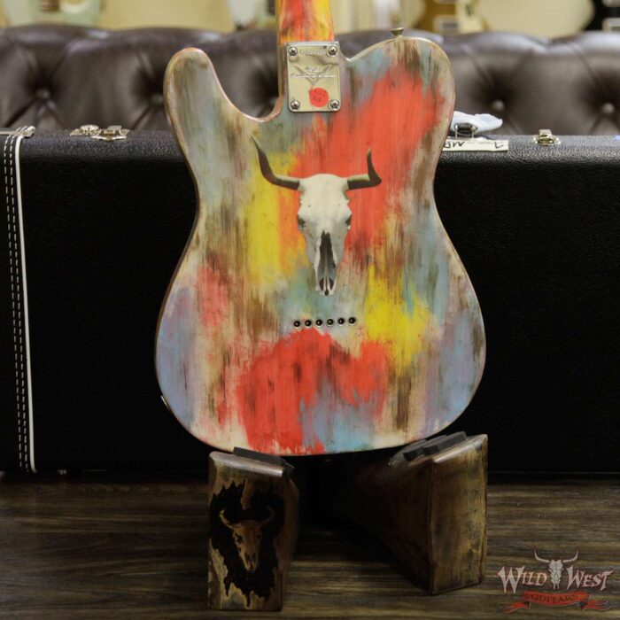 2018 NAMM Fender Masterbuilt Greg Fessler Golden Hills Telecaster Closet Classic Dave Newman Collage Art Work - Image 14