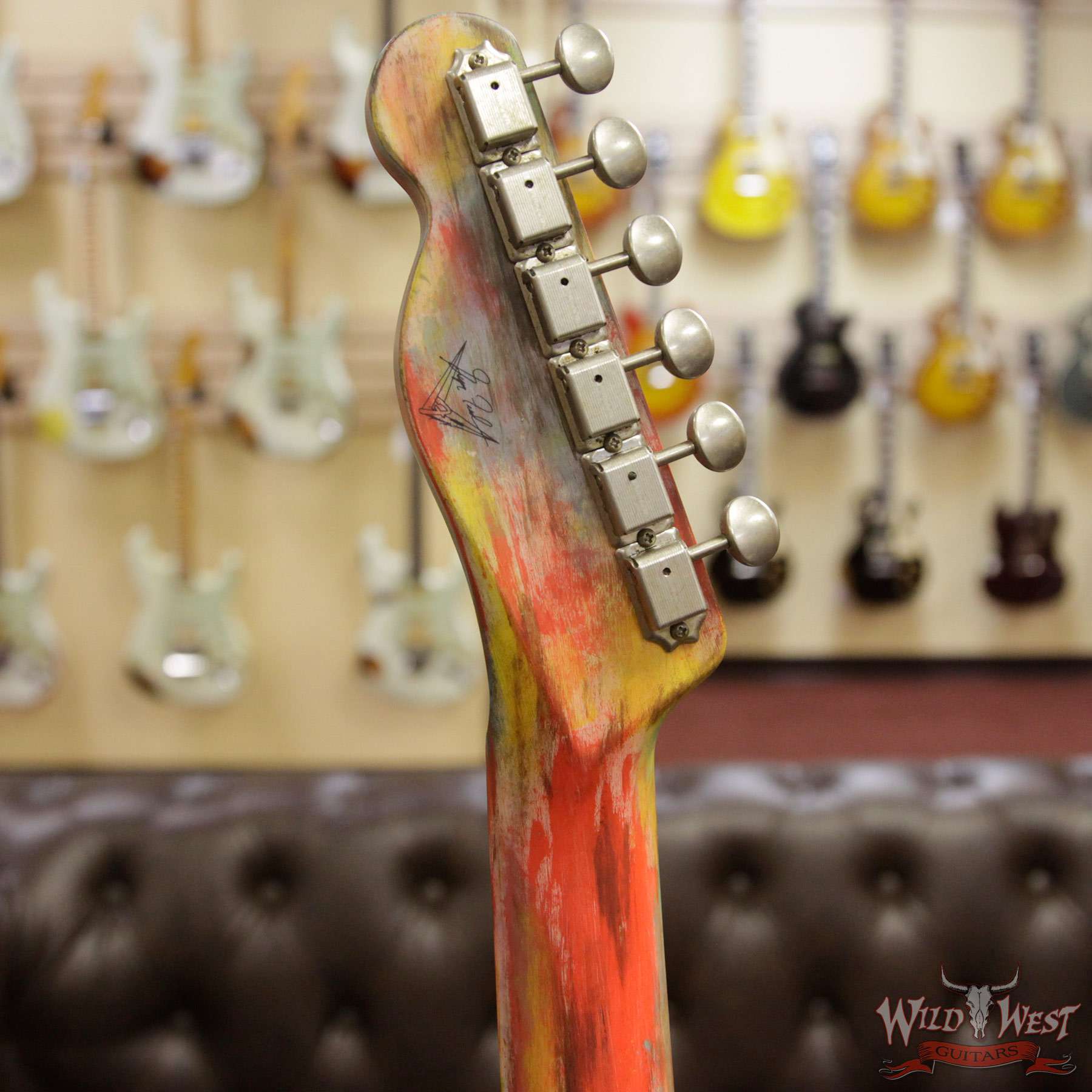 fendercs-mbgf-goldenhillstele-cz534169-hb__wwg.jpg 2018 NAMM Fender Masterbuilt Greg Fessler Golden Hills Telecaster Closet Classic Dave Newman Collage Art Work - Image 9