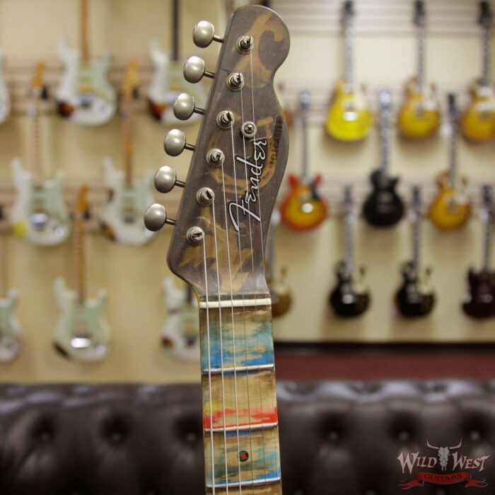 2018 NAMM Fender Masterbuilt Greg Fessler Golden Hills Telecaster Closet Classic Dave Newman Collage Art Work - Image 7