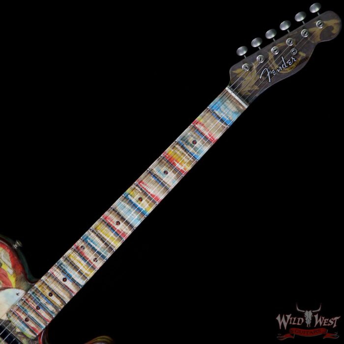 2018 NAMM Fender Masterbuilt Greg Fessler Golden Hills Telecaster Closet Classic Dave Newman Collage Art Work - Image 8