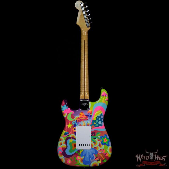 Fender Custom Shop Greg Fessler Masterbuilt Hand Painted Blacklight 68 Stratocaster Artwork by Madison Roy - Image 8