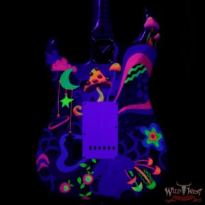 Fender Custom Shop Greg Fessler Masterbuilt Hand Painted Blacklight 68 Stratocaster Artwork by Madison Roy - Image 7