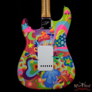 Fender Custom Shop Greg Fessler Masterbuilt Hand Painted Blacklight 68 Stratocaster Artwork by Madison Roy - Image 9