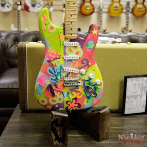 Fender Custom Shop Greg Fessler Masterbuilt Hand Painted Blacklight 68 Stratocaster Artwork by Madison Roy - Image 15