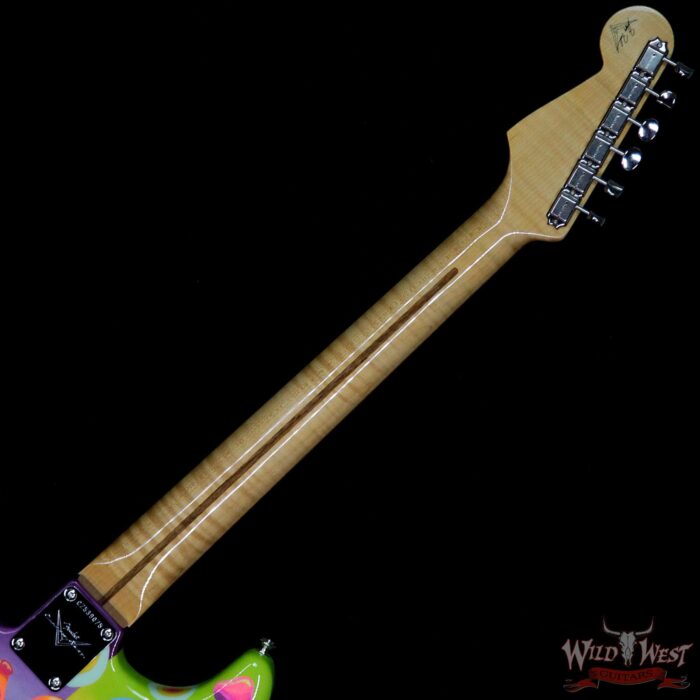 Fender Custom Shop Greg Fessler Masterbuilt Hand Painted Blacklight 68 Stratocaster Artwork by Madison Roy - Image 13