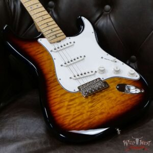 Fender Custom Shop Greg Fessler Masterbuilt 4A Quilt Maple Top Stratocaster NOS 5A Flame Maple Neck 3 Tone Sunburst - Image 8