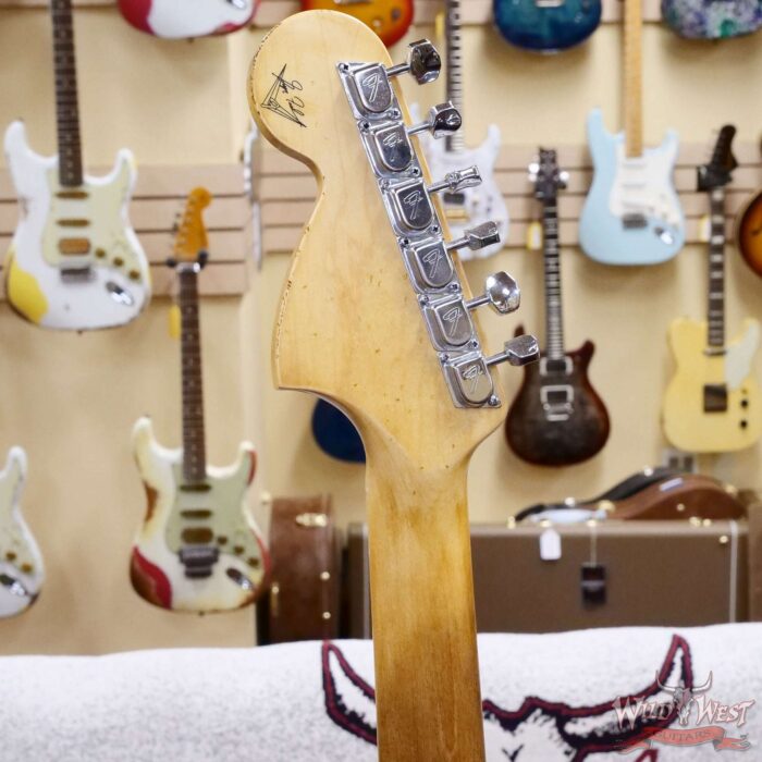 Fender Custom Shop Greg Fessler Masterbuilt 1969 Stratocaster Josefina Hand-Wound Pickups Relic Vintage White 7.50 LBS - Image 11