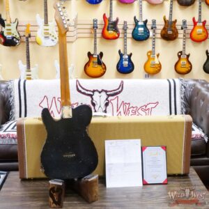 Fender Custom Shop Greg Fessler Masterbuilt 1952 Roasted Ash Telecaster Josefina H/W Pickups Relic Black 6.85 LBS - Image 10
