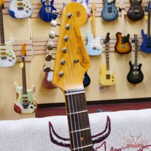 Fender Custom Shop Greg Fessler Masterbuilt 1963 Stratocaster Brazilian Rosewood Board Josefina Hand-Wound Pickups Relic Sea Foam Green - Image 7