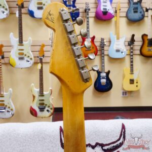 Fender Custom Shop Greg Fessler Masterbuilt 1963 Stratocaster Brazilian Rosewood Board Josefina Hand-Wound Pickups Relic Sea Foam Green - Image 12
