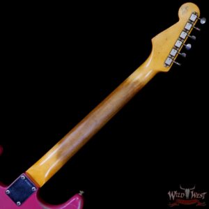 Fender Custom Shop Greg Fessler Masterbuilt 1963 Stratocaster Josefina Hand-Wound Pickups Relic Faded Dakota Red 7.45 LBS - Image 5