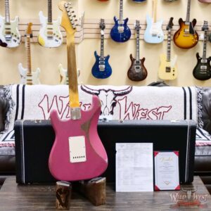 Fender Custom Shop Greg Fessler Masterbuilt 1963 Stratocaster Josefina Hand-Wound Pickups Relic Faded Dakota Red 7.45 LBS - Image 10