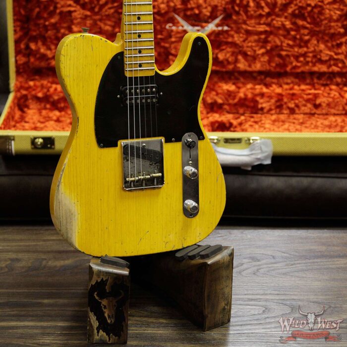 Fender Custom Shop Masterbuilt 1952 Telecaster HS Heavy Relic Butterscotch Blonde by John Cruz - Image 13