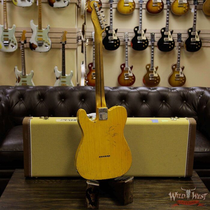 Fender Custom Shop Masterbuilt 1952 Telecaster HS Heavy Relic Butterscotch Blonde by John Cruz - Image 14