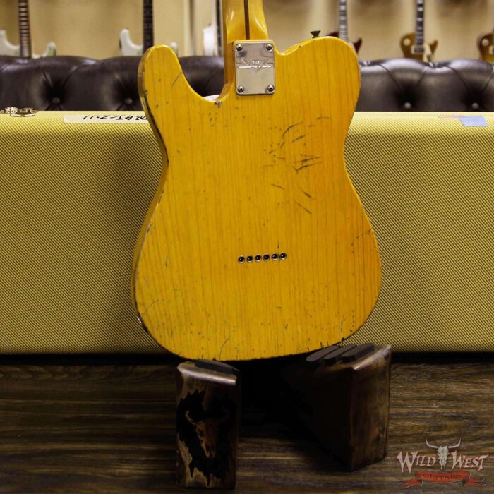 Fender Custom Shop Masterbuilt 1952 Telecaster HS Heavy Relic Butterscotch Blonde by John Cruz - Image 15