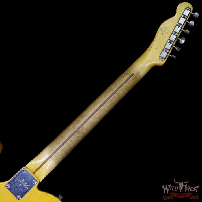 Fender Custom Shop Masterbuilt 1952 Telecaster HS Heavy Relic Butterscotch Blonde by John Cruz - Image 11