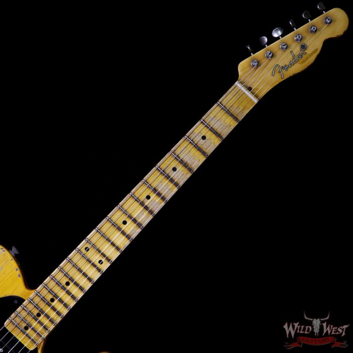 Fender Custom Shop Masterbuilt 1952 Telecaster HS Heavy Relic Butterscotch Blonde by John Cruz - Image 9