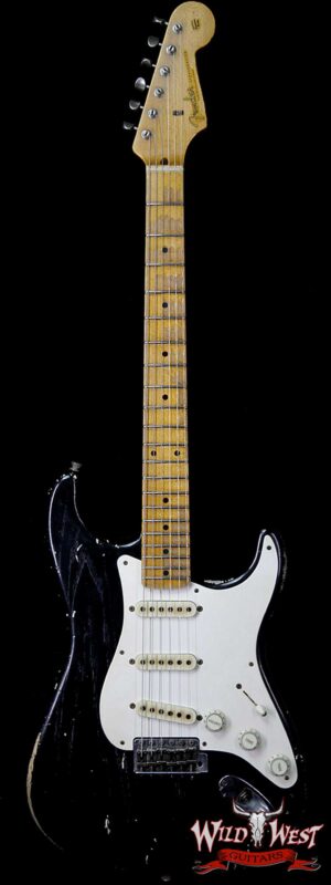 Fender Custom Shop John Cruz Masterbuilt 1957 Stratocaster Ash Heavy Relic Maple Neck Black