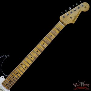 Fender Custom Shop John Cruz Masterbuilt 1957 Stratocaster Ash Heavy Relic Maple Neck Black - Image 8