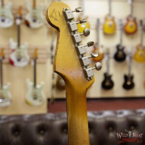 Fender Custom Shop John Cruz Masterbuilt 1962 Stratocaster Heavy Relic AAA Rosewood Slab Board Surf Green / Fiesta Red - Image 9