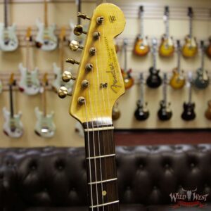 2013 Fender Custom Shop Masterbuilt John Cruz 1962 Stratocaster HSS AAA Flame Neck Heavy Relic 3 Tone Sunburst - Image 7