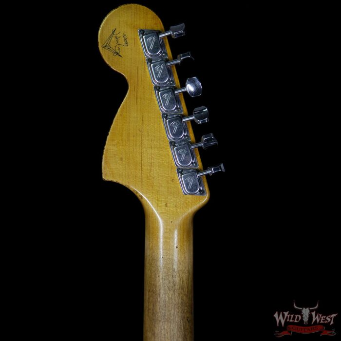 Fender Custom Shop Masterbuilt John Cruz 1969 Stratocaster HSS Floyd Rose Heavy Relic Olympic White - Image 10