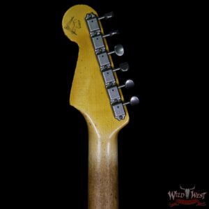 Fender Custom Shop Masterbuilt John Cruz 61 Stratocaster Heavy Relic Olympic White / 3 Tone Sunburst - Image 10
